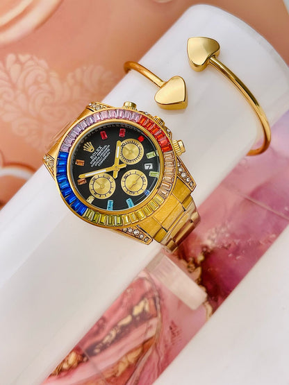 RELOJ ROLEX DAYTONA PIEDRAS DAMA