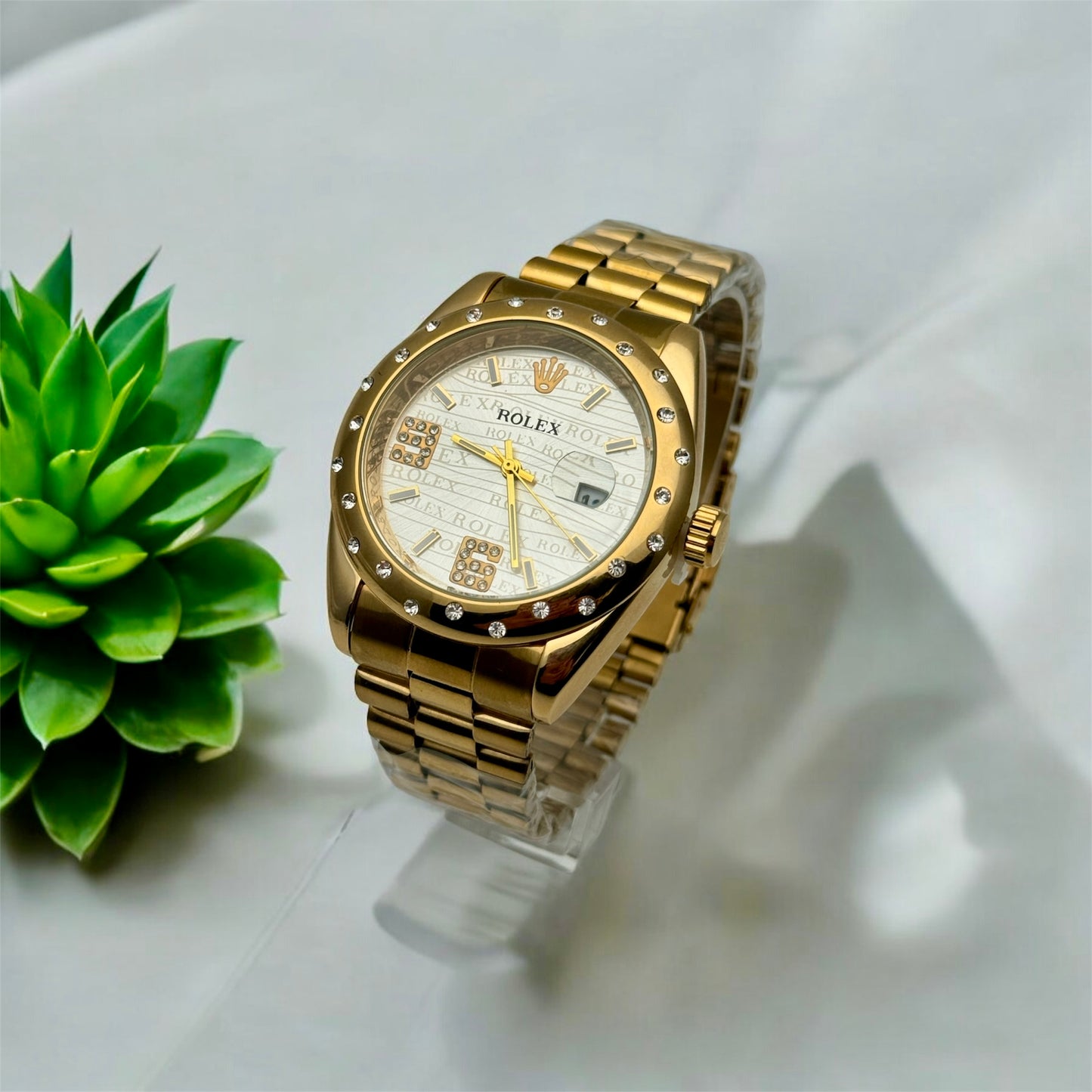 RELOJ ROLEX DUO NUMEROS GRANDES