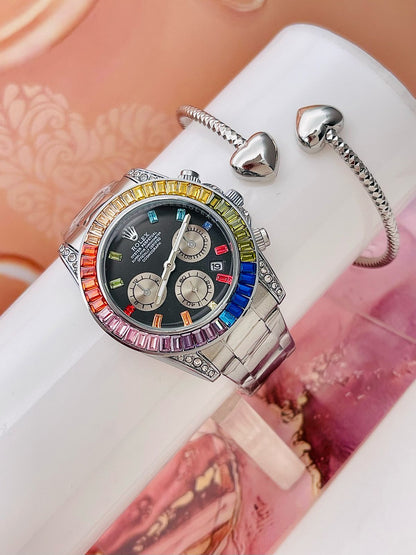 RELOJ ROLEX DAYTONA PIEDRAS DAMA