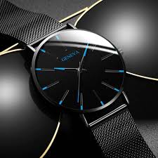 RELOJ MINIMALIST BLACK